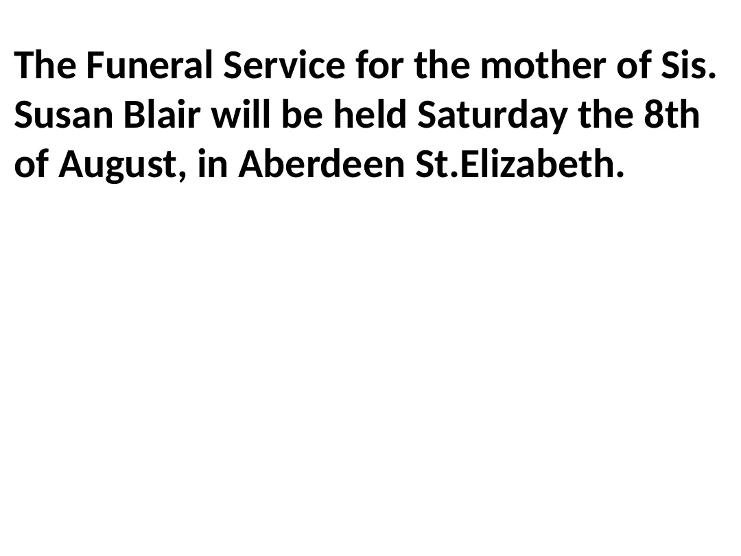 Waterford church announcement slide 19
